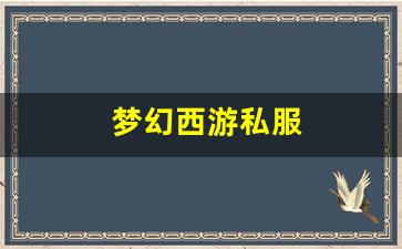 私服：梦幻西游私服(网易梦幻西游手游官服官网) (3)