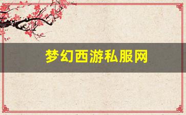 梦幻西游私服网 (3)
