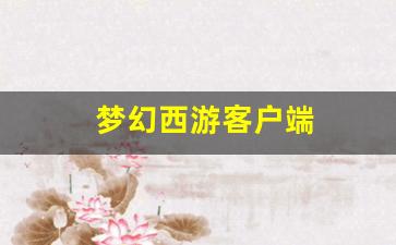梦幻西游客户端 (15)
