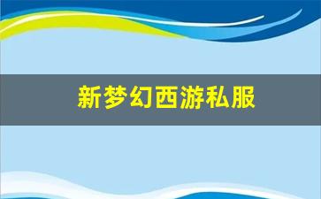 新梦幻西游私服(梦幻西游手游) (3)