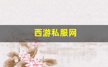 <strong>西游私服网(西游网游戏中心)</strong>